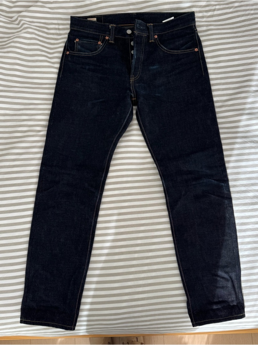 Momotaro 0306-BE Tight Tapered 18 oz Jeans
